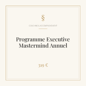 Programme Executive Mastermind Annuel