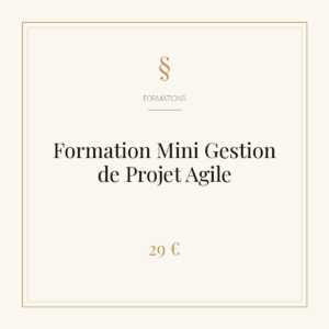 Formation Mini Gestion de Projet Agile